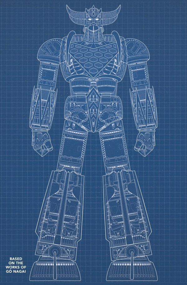 UFO Robot Grendizer (2026) #1 Cover E Blueprint Variant NM