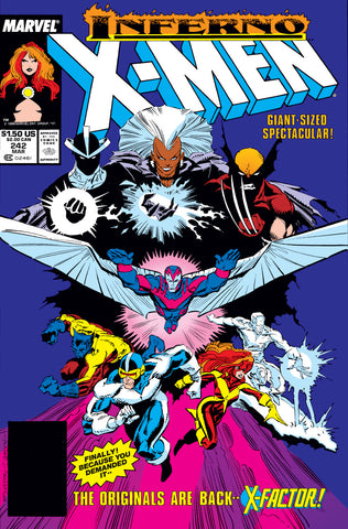 Uncanny X-Men (vol 1) 1989 #242 VF