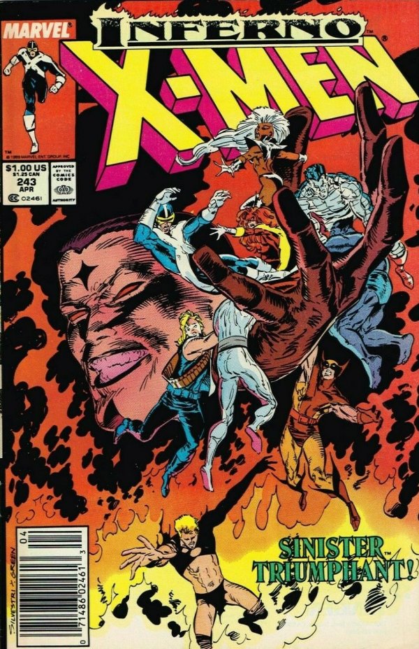 Uncanny X-Men (vol 1) #243 Newsstand Edition NM