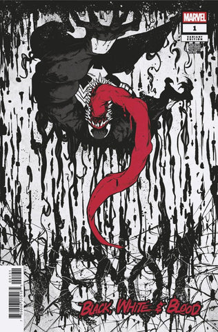 Venom (2025) Black, White & Blood #1 Sanford Greene Variant NM