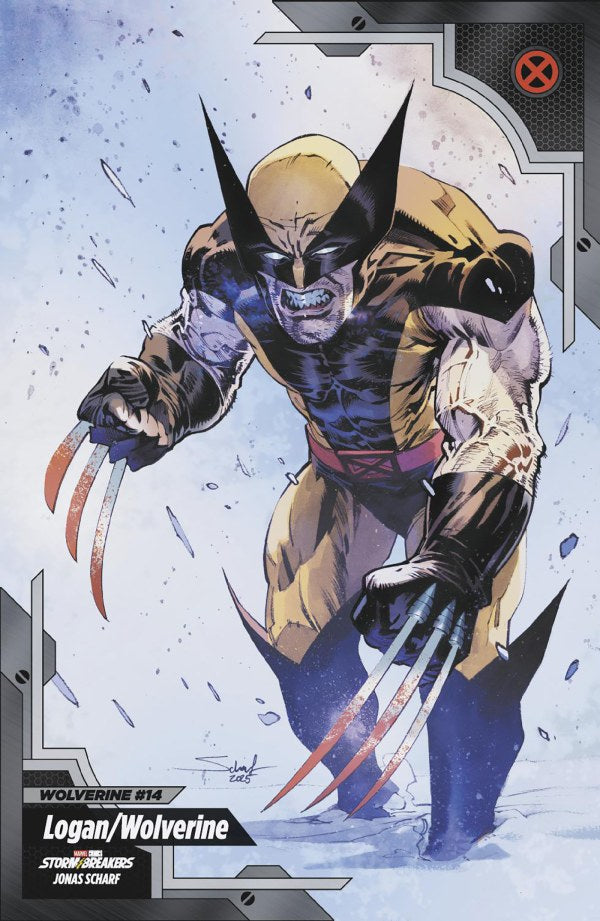 WOLVERINE (vol 8) #14 Jonas Scharf X-Men Trading Card Variant NM