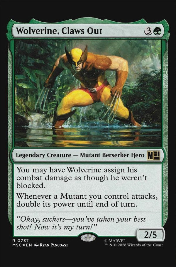 Wolverine (vol 8) #22 Ryan Pancoast Magic: the Gathering Variant NM