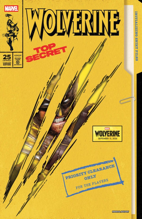 Wolverine (vol 8) #25 Jock Wolverine Game Variant NM