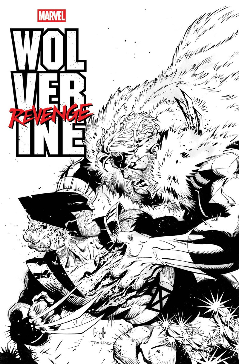 WOLVERINE REVENGE – Red Band Raw: Black & White Edition #2 NM