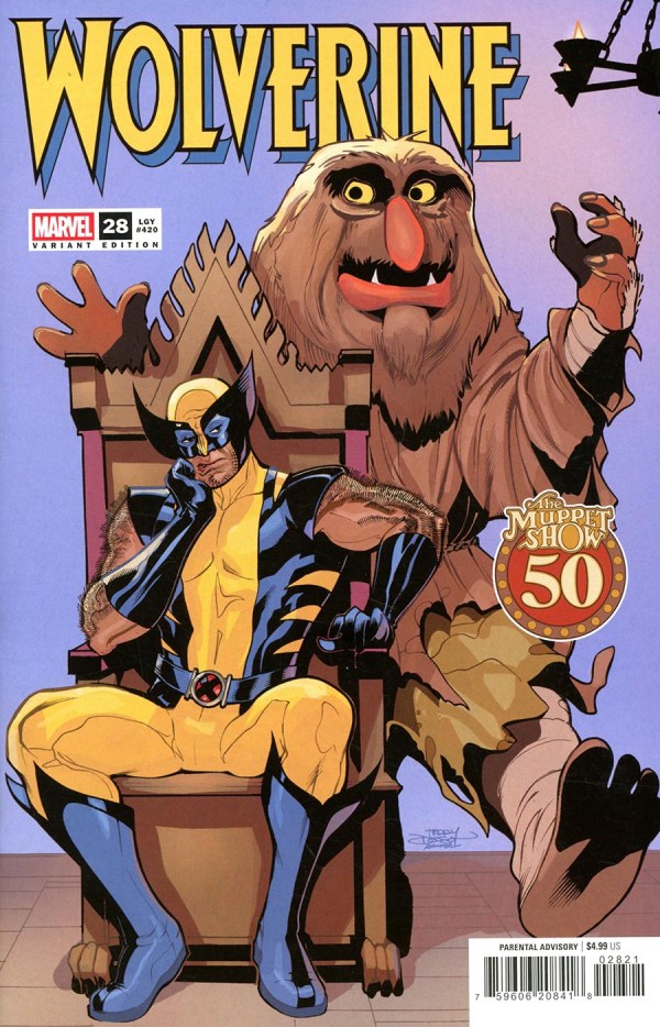 Wolverine (vol 8) #28 Terry Dodson Muppets Variant NM