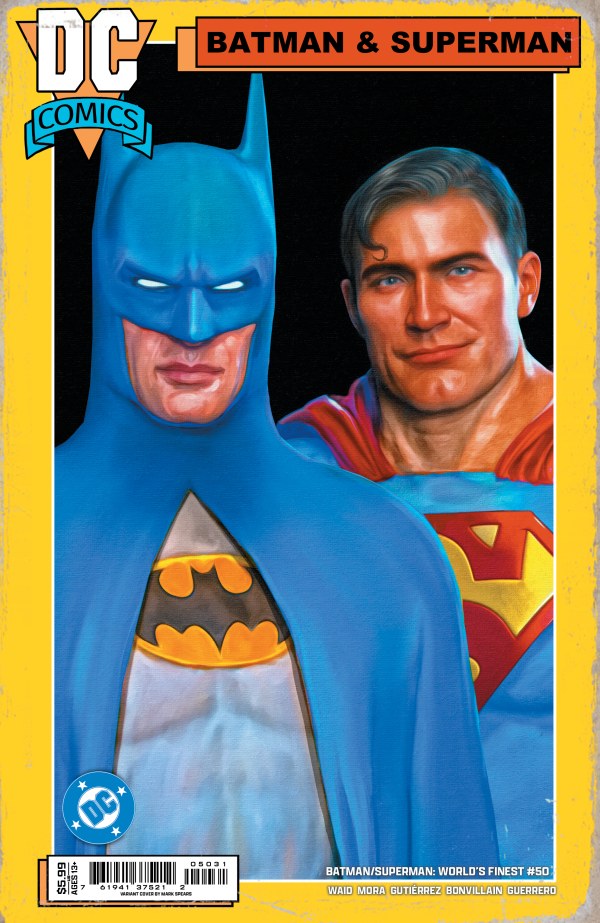 Batman/ Superman: World's Finest #50 Cover C Mark Spears Variant NM