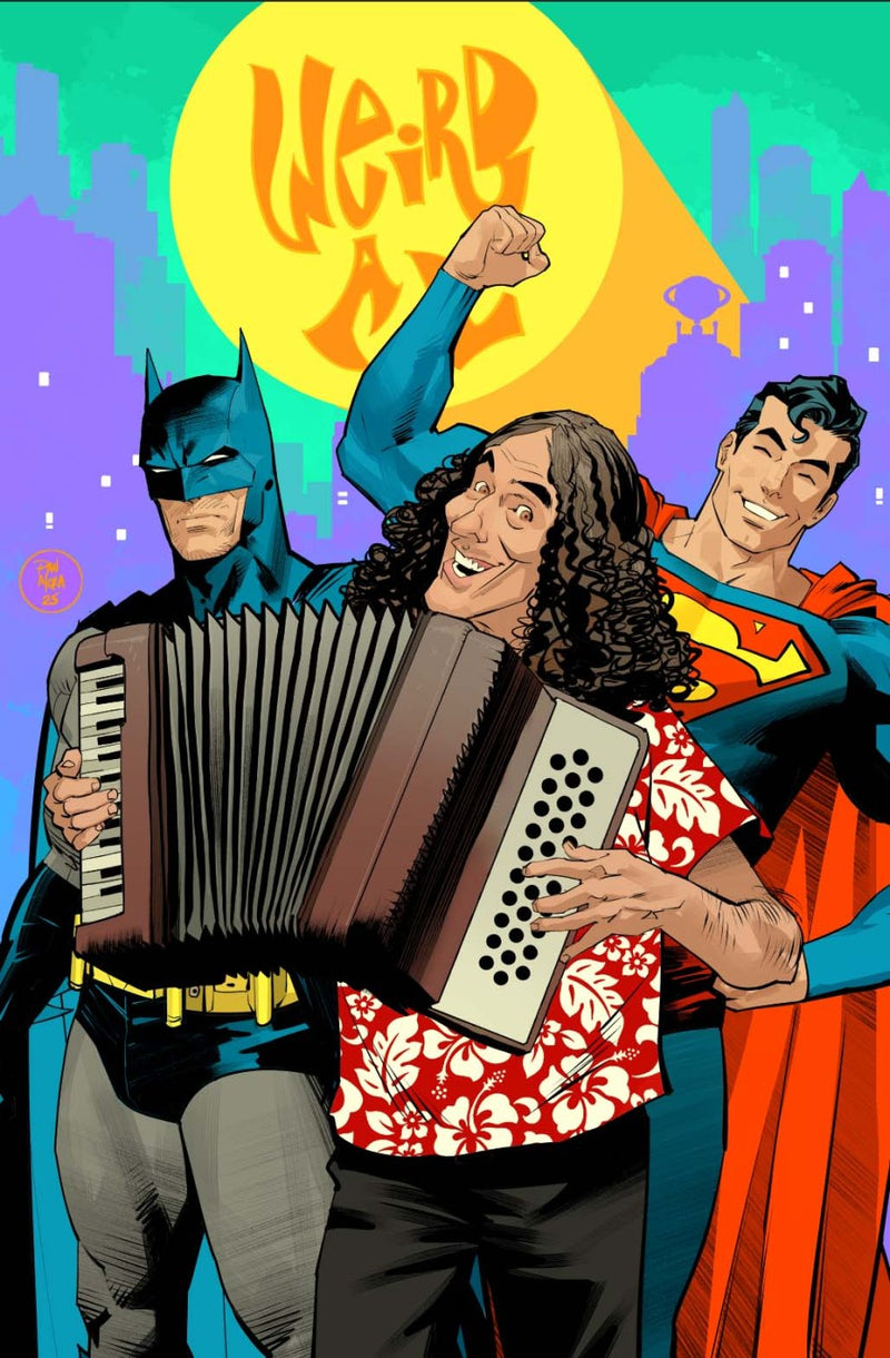 Batman/ Superman: World's Finest #50 Cover G Dan Mora Weird Al Yankovic Cameo Variant
