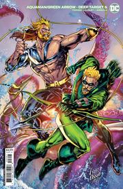 AQUAMAN GREEN ARROW DEEP TARGET #6 (OF 7) CVR B FICO OSSIO CARD STOCK VAR NM