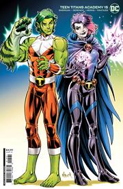 TEEN TITANS ACADEMY #15 (of 15) CVR B TODD NAUCK CARD STOCK VAR NM