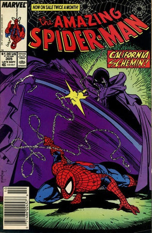 Amazing Spider-Man (1963 1st Series) #305 NEWSSTAND EDITION