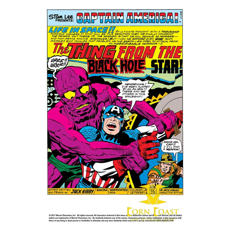 Captain America (1968 1st Series) Annual #3 NM - Corn Coast Comics