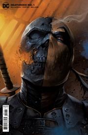 DEATHSTROKE INC #1 CVR B FRANCESCO MATTINA CARD STOCK VAR NM