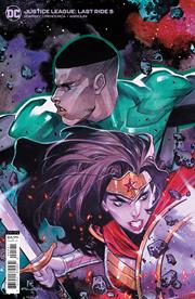 JUSTICE LEAGUE LAST RIDE #5 (OF 7) CVR B DIKE RUAN CARD STOCK VAR NM