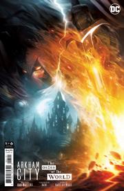 ARKHAM CITY THE ORDER OF THE WORLD #1 (OF 6) CVR B FRANCESCO MATTINA CARD STOCK VAR (FEAR STATE) NM
