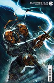 DEATHSTROKE INC (vol 1) #14 CVR B IVAN TAO CARD STOCK VAR NM