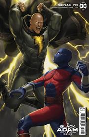 FLASH (vol 5) #787 CVR C EJIKURE BLACK ADAM MOVIE CARD STOCK VAR NM
