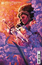 NUBIA AND THE AMAZONS #3 (OF 6) CVR B JAMAL CAMPBELL CARD STOCK VAR NM