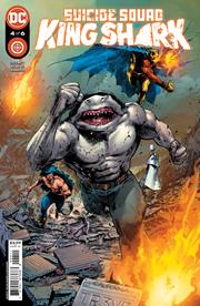 SUICIDE SQUAD KING SHARK #4 (OF 6) CVR A TREVOR HAIRSINE NM