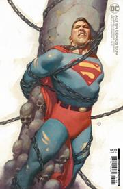 ACTION COMICS #1039 CVR B JULIAN TOTINO TEDESCO CARD STOCK VAR NM