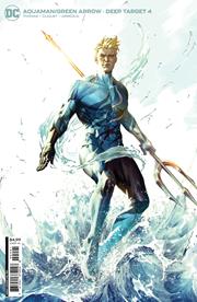 AQUAMAN GREEN ARROW DEEP TARGET #4 (OF 7) CVR B KAEL NGU CARD STOCK VAR NM