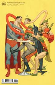 ACTION COMICS (vol 3) #1040 CVR B JULIAN TOTINO TEDESCO CARD STOCK VAR NM