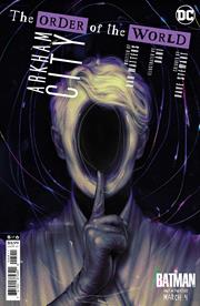 ARKHAM CITY THE ORDER OF THE WORLD #5 (OF 6) CVR A SAM WOLFE CONNELLY NM