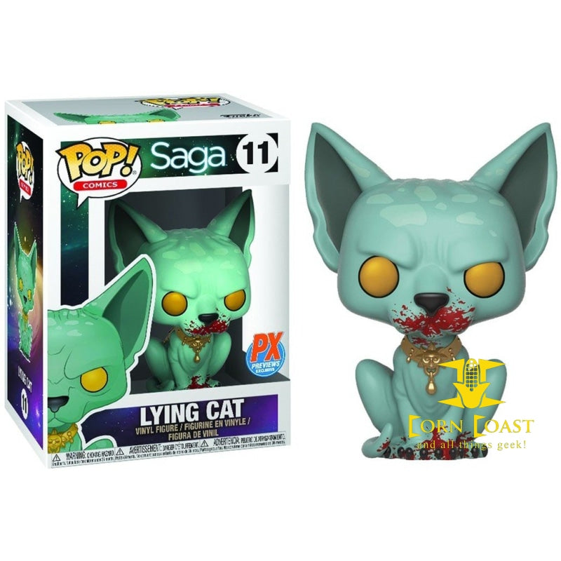 Saga - Bloody Lying Cat FCBD 2018 PX Previews Exclusive - Corn Coast Comics