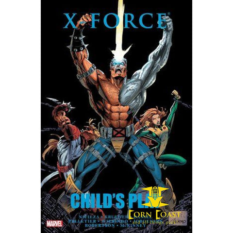 X-Force Child's Play Premiere Edition Hardcover - Corn Coast Comics