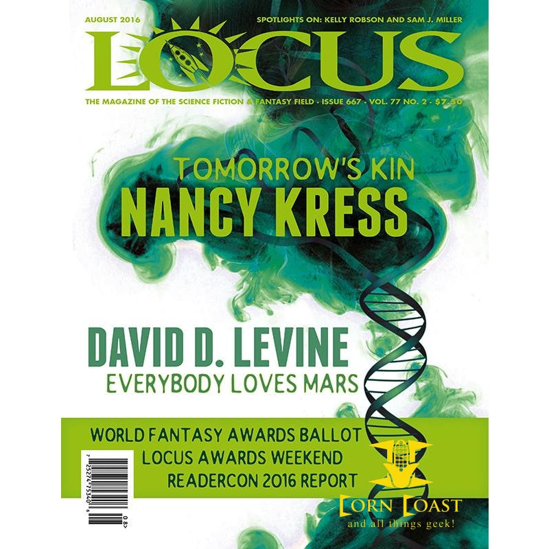 Locus Magazine, Issue #667, August 2016