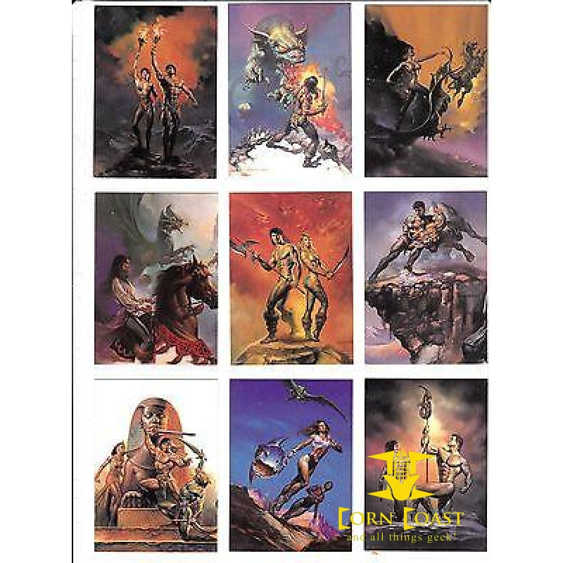 Boris Trading Cards 1991 - Corn Coast Comics