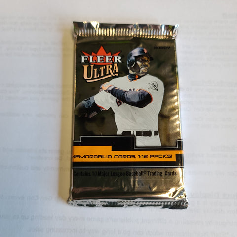 2003 Fleer Ultra MLB Baseball Hobby packs