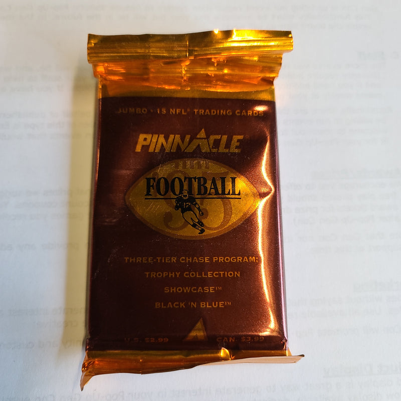 1995 Pinnacle Hobby NFL Football Box Sealed Packs