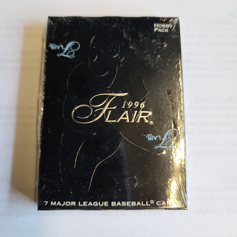 1996 Fleer FLAIR MLB Factory sealed hobby packs