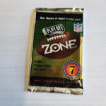1997 Playoff Zone Football Hobby Pack