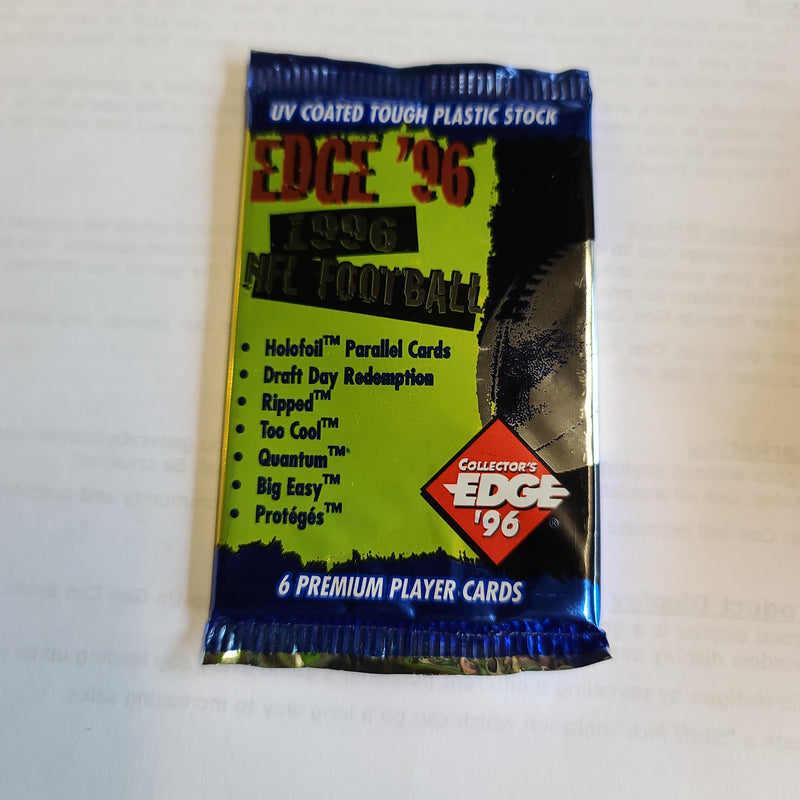 1996 Collectors Edge Football Packs