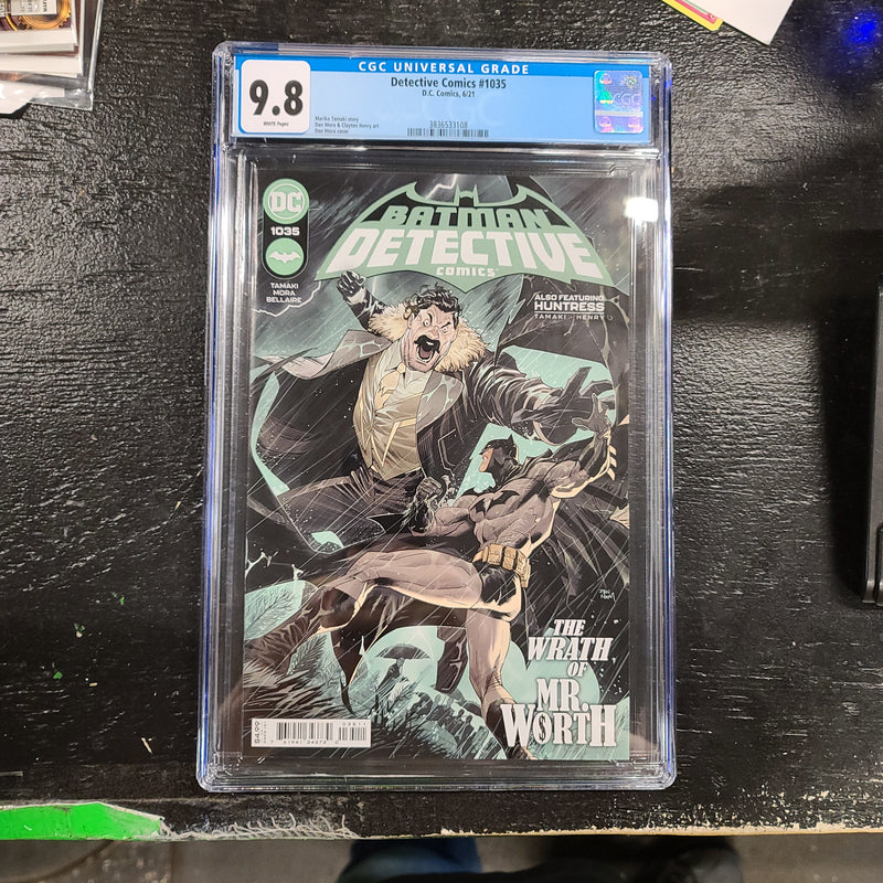 DF DETECTIVE COMICS #1035 CGC GRADED 9.8