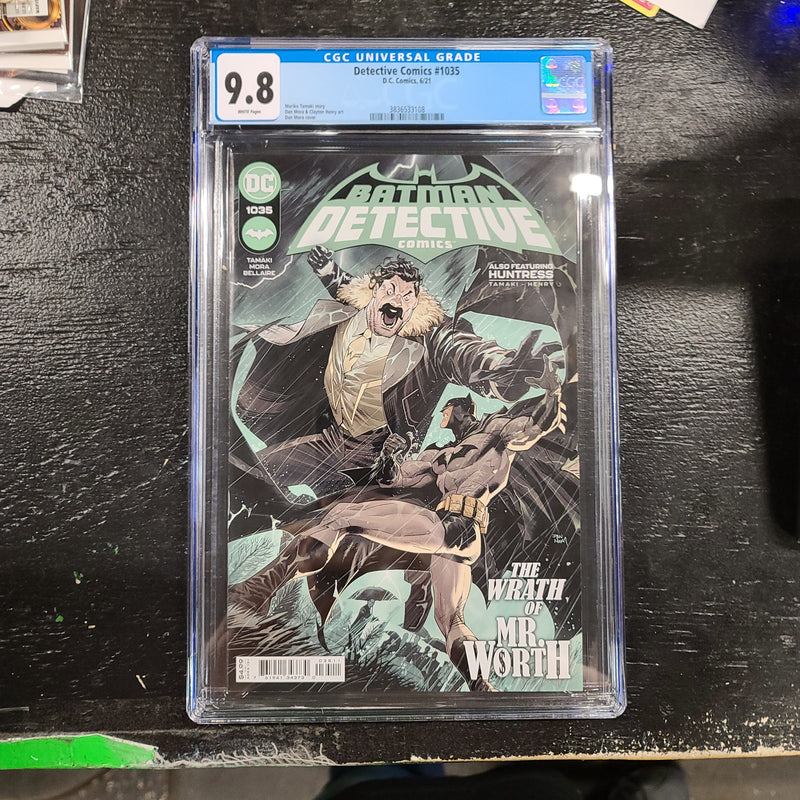 DF DETECTIVE COMICS #1035 CGC GRADED 9.8