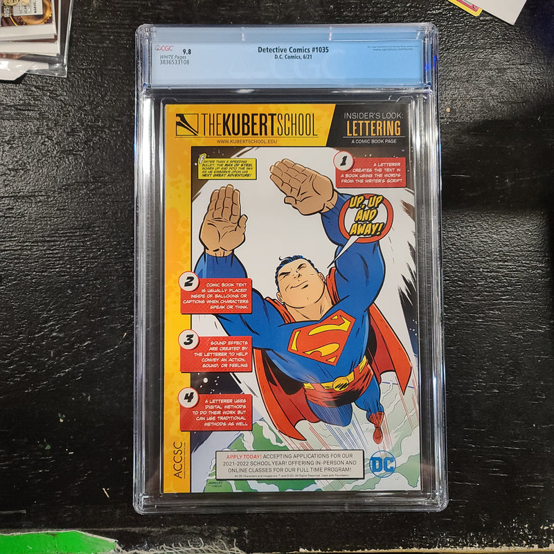 DF DETECTIVE COMICS #1035 CGC GRADED 9.8
