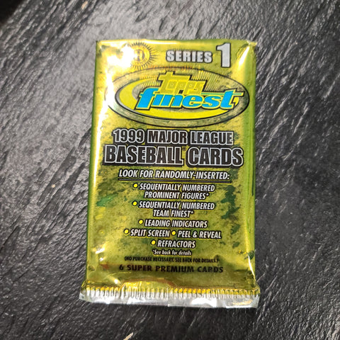 1999 Finest Baseball Factory Sealed packs Series 1