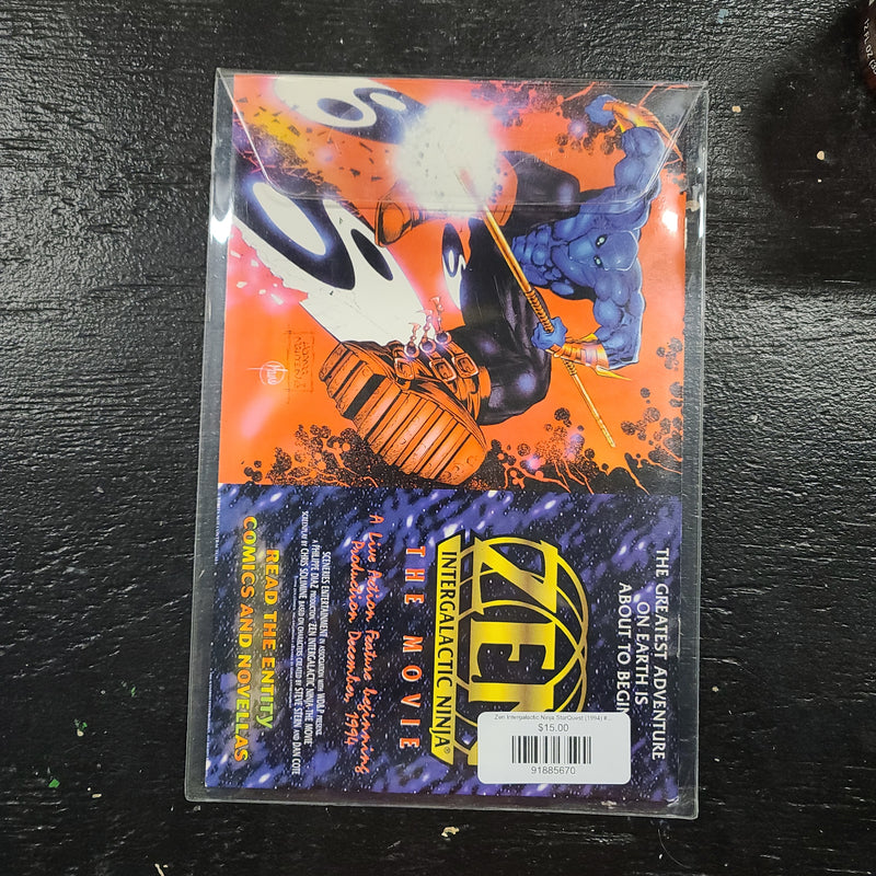 Zen Intergalactic Ninja StarQuest (1994) #3 SIGNED Maus NM
