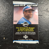 2003 Upper Deck Vintage Baseball