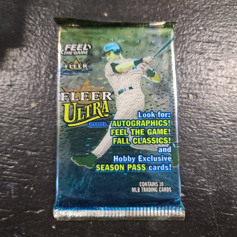 2001 Fleer Ultra Baseball Sealed Pack