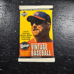 2001 Upper Deck Vintage Baseball Pack