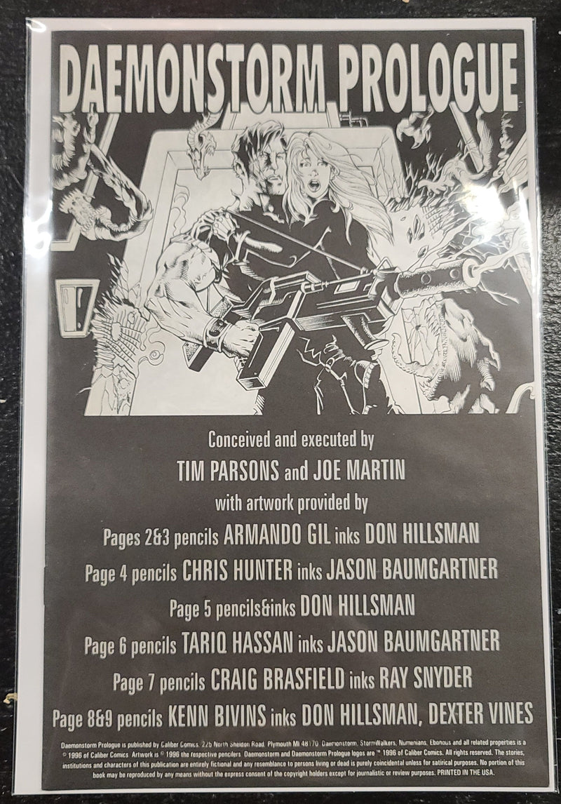 Daemonstorm Prologue 1996 Ashcan promo