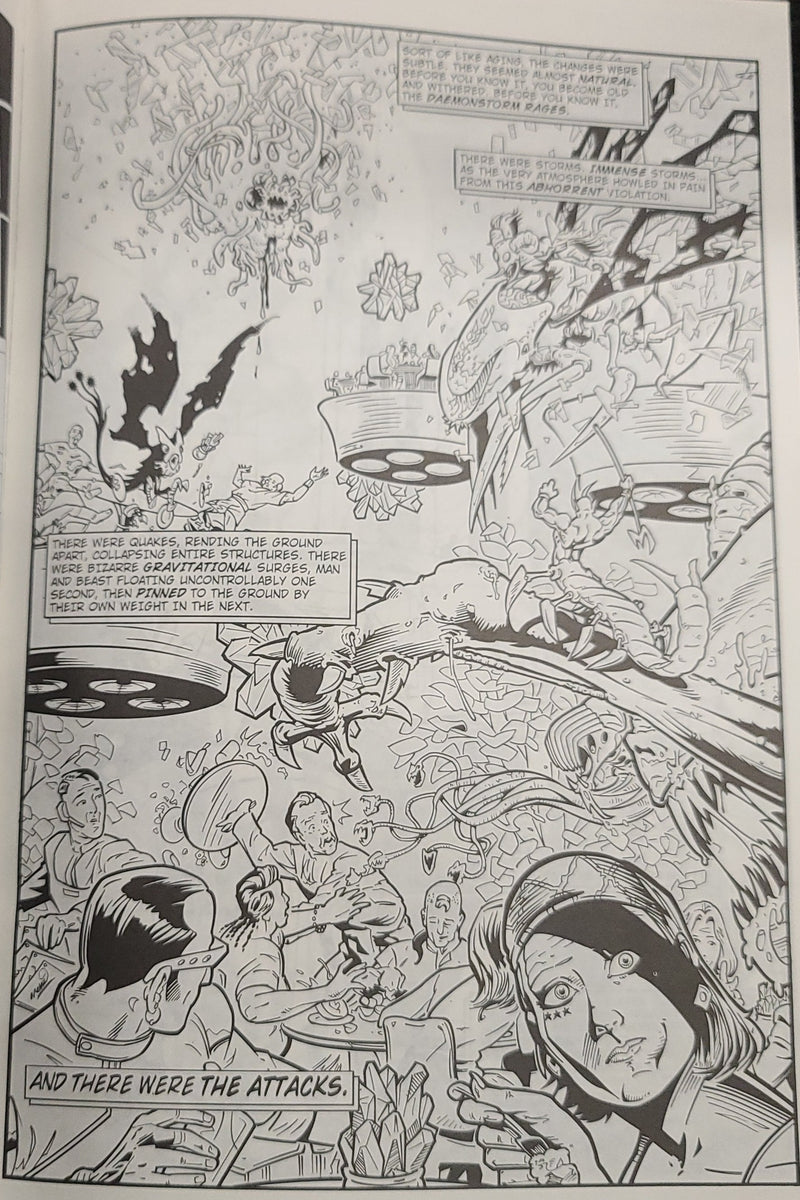 Daemonstorm Prologue 1996 Ashcan promo