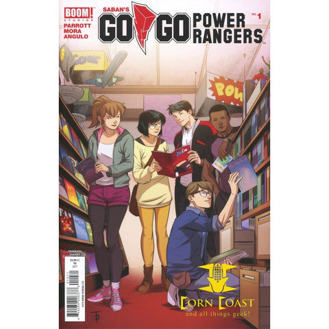 Sabans Go Go Power Rangers #1 Cover H Incentive Marcus To Thank You Variant Cover NM