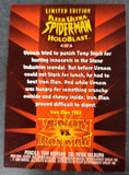1995 Fleer Ultra Marvel Spider-Man Holoblast Venom vs. Iron Man #4