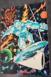 Marvel SILVER SURFER All-Prism Promo Card METALLIC FLAKE 1992 Comic Image FOIL