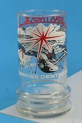 Enterprise Destroyed 1984 Taco Bell glass