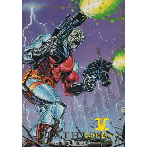 1992 Marvel Masterpieces Sky box Deathlok #28 - Non-Game 